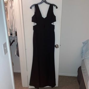 Black bcbg maxazria long dress